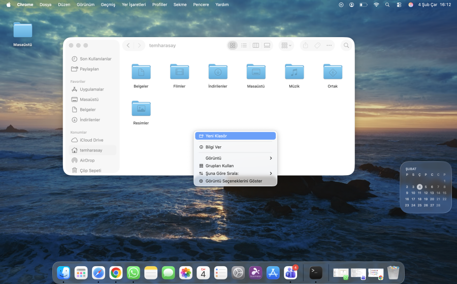 Mac'te Klasör Rengini Değiştirme
