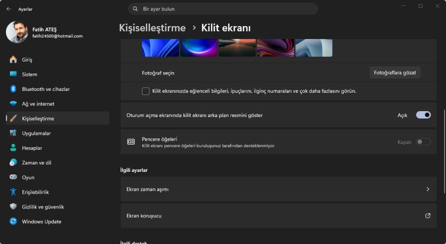 Windows 11 Reklam Engelleme