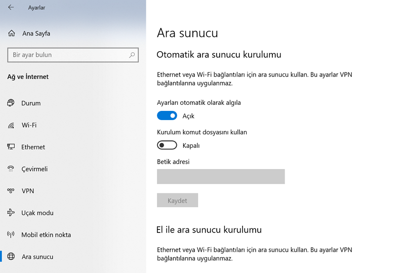 PR_END_OF_FILE_ERROR Güvenli Bağlantı Hatası Çözümü PR_END_OF_FILE_ERROR