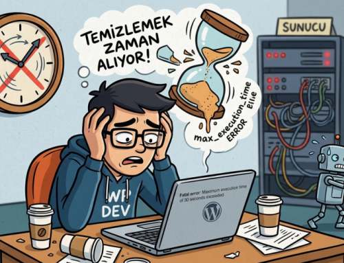WordPress max_execution_time Hatası Çözümü