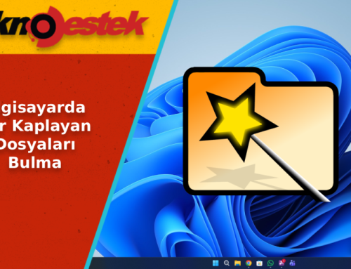 Bilgisayarda Yer Kaplayan Dosyaları Bulmanın En Kolay Yolu