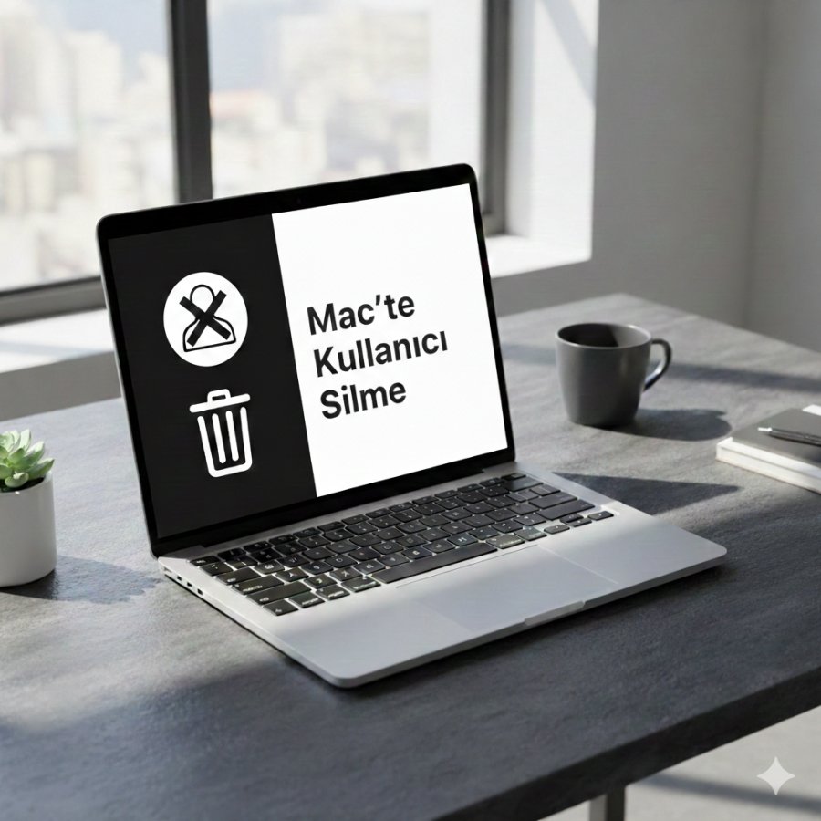 Mac'te Kullanıcı Silme Adımları