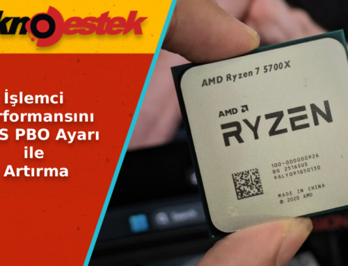 İşlemci Performansını BIOS PBO Ayarı ile Artırma