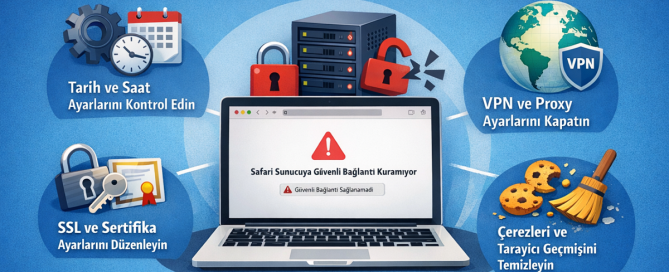 Safari Sunucuya Güvenli Bağlantı Kuramıyor