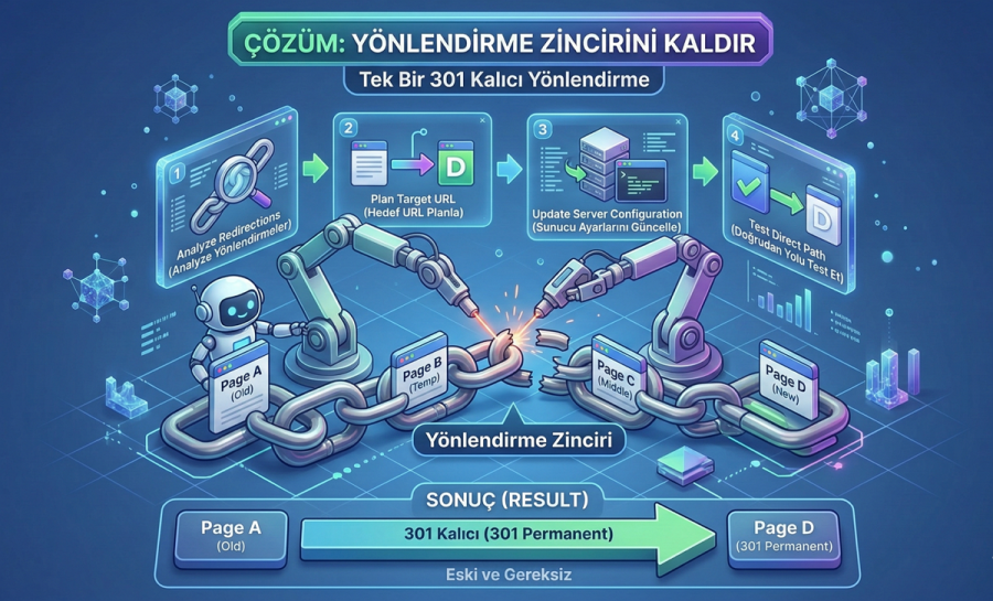 Yönlendirme Zincirini Kaldır Hatası