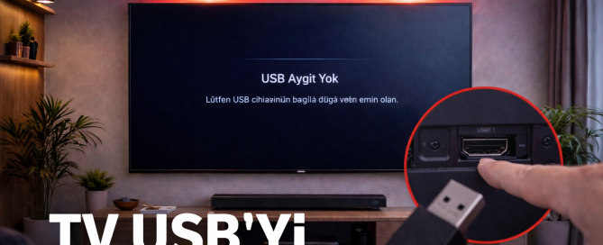 smart tv usbyi görmüyor