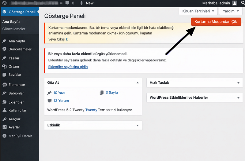 WordPress max_execution_time Hatası Çözümü max_execution_time Hatası