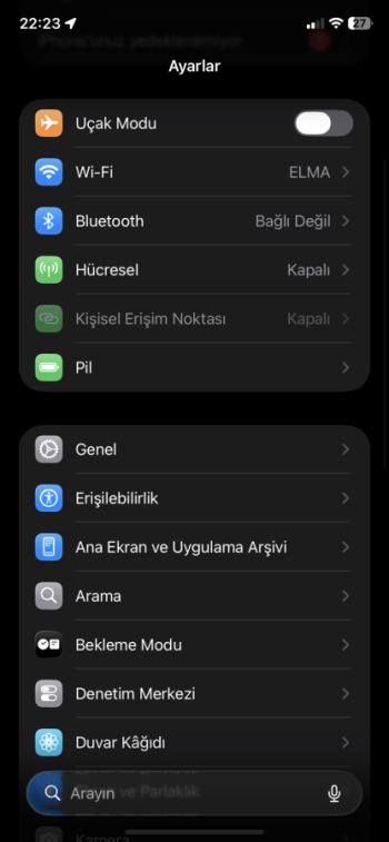 iPhone denetimli erişim iPhone denetimli erişim