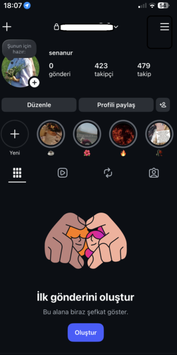 Instagram profil resmi Instagram profil resmi