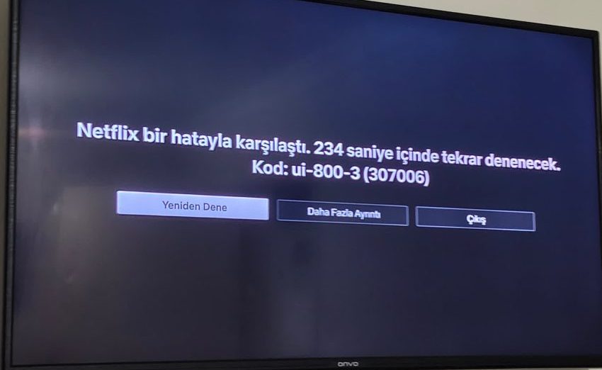 Onvo TV Netflix Açılmıyor Sorunu Onvo TV Netflix Açılmıyor Sorununu nasıl çözerim