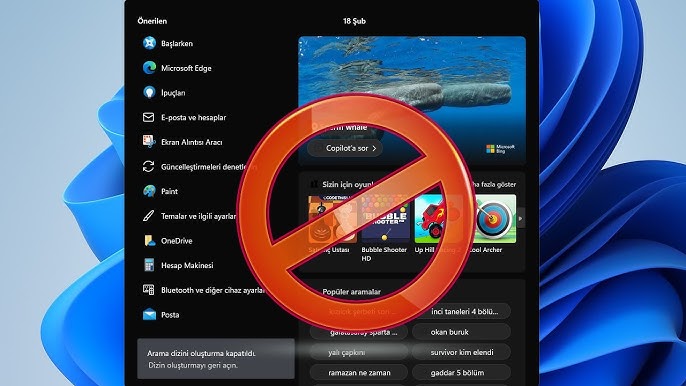 Windows 11 Başlat Menüsünden Web Aramaları Kapatma hq720 - Windows 11 Başlat Menüsünden Web Aramaları Kapatma