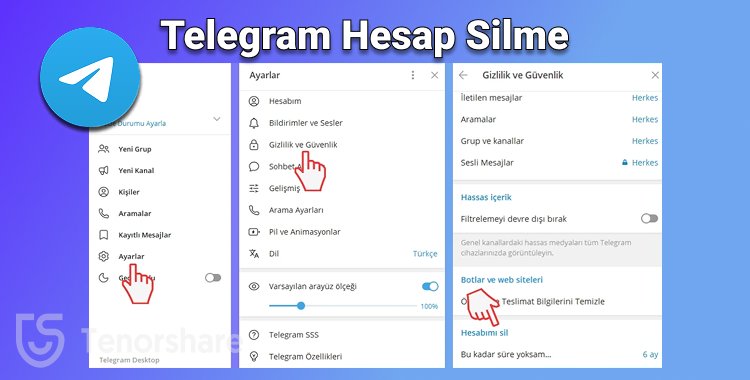 Telegramda Otomatik Hesap Silme Süresi Değiştirme telegram hesap silme 1 - Telegramda Otomatik Hesap Silme Süresi Değiştirme