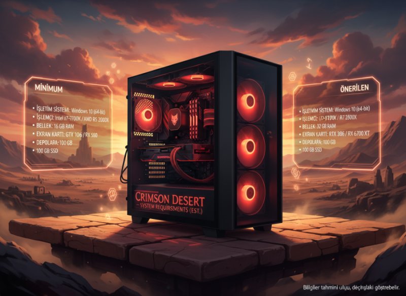 Firefly GeminiFlash Crimson Desert oyunu sistem gereksinimleri neler bu konu hakkinda gorsel cizebilir mi 265356 scaled - Crimson Desert Sistem Gereksinimleri Netleşti