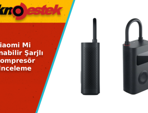 Xiaomi Mi Taşınabilir Şarjlı Kompresör İnceleme