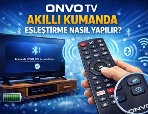 Onvo TV Akıllı Kumanda Eşleştirme Nasıl Yapılır