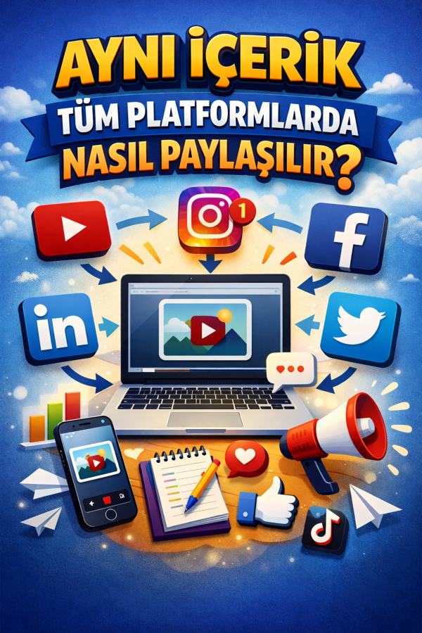 Aynı İçerik Tüm Platformlarda Nasıl Paylaşılır Yolları Neler