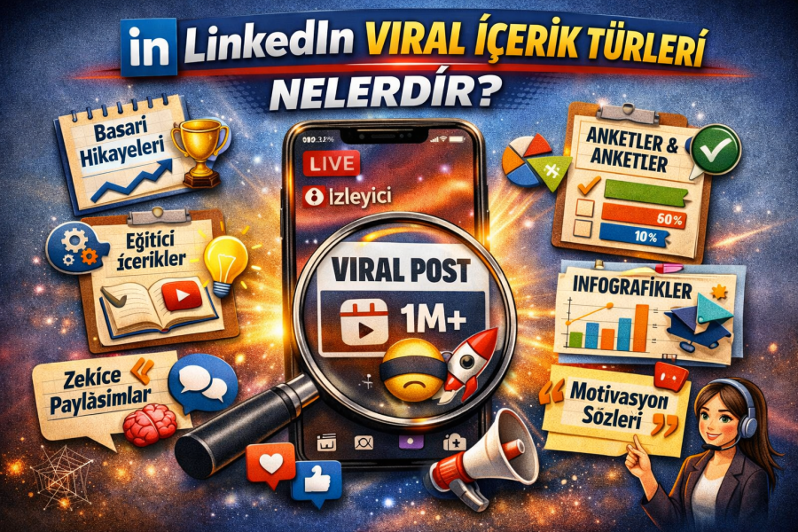 LinkedIn Viral İçerik Türleri Nelerdir LinkedIn Viral İçerik Türleri Nelerdir Yolları Neler