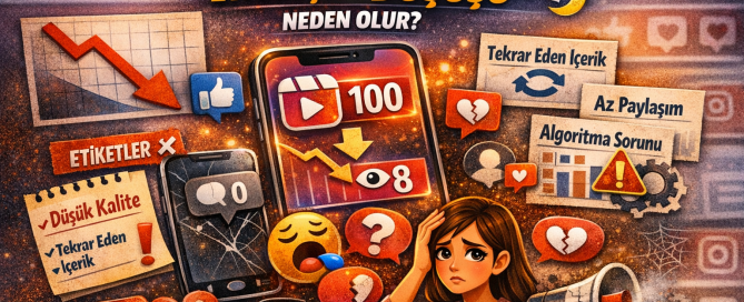 Sosyal Medyada Etkileşim Neden Düşer Çözümü Nedir