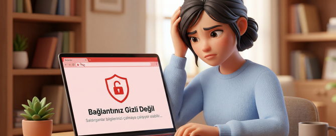 Baglantiniz Gizli Degil Hatasi 3 - Bağlantınız Gizli Değil Hatası Çözümü