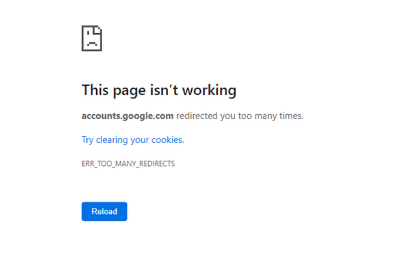 ERR_TOO_MANY_REDIRECTS Hatası