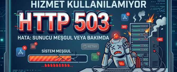 HTTP 503 Hizmet Kullanilamiyor Hatasi 5 - HTTP 503 Hizmet Kullanılamıyor Hatası Çözümü