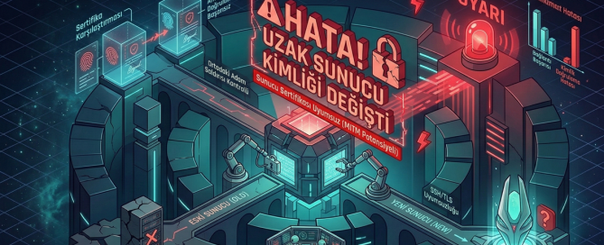 Uzak Sunucu Kimliği Değişti Hatası