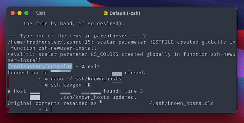 Uzak Sunucu Kimliği Değişti Hatası 