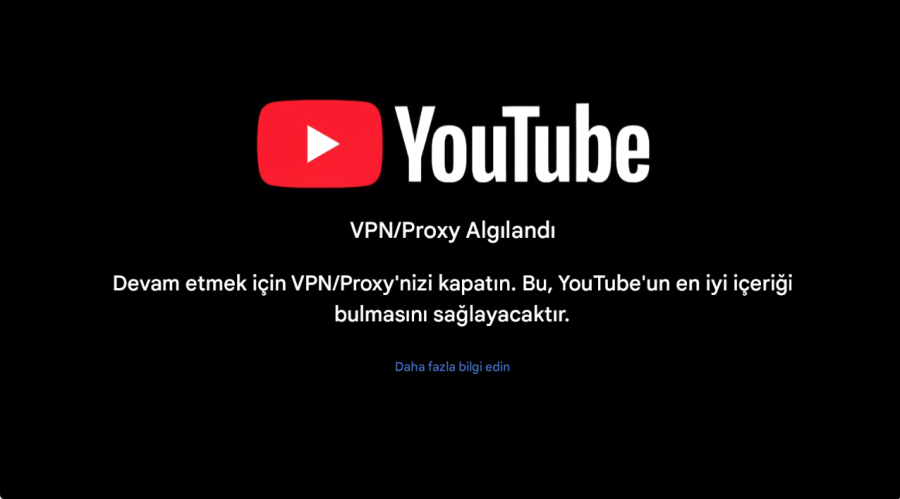 VPN Tespit Edildi Ne Demek