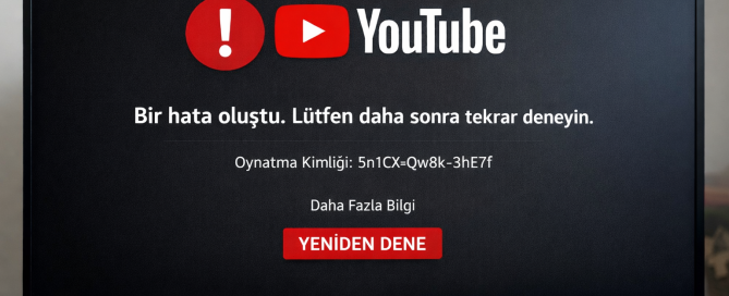 onvo tv youtube girmiyor