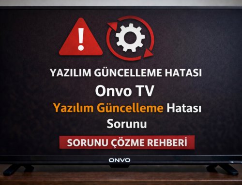 Onvo TV Yazılım Güncelleme Hatası