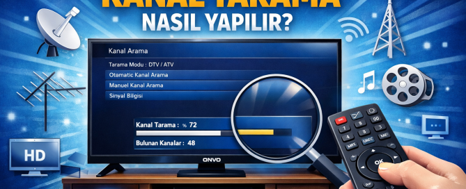 onvo tv kanal tarama nasıl yapılır çözüm adımı nedir