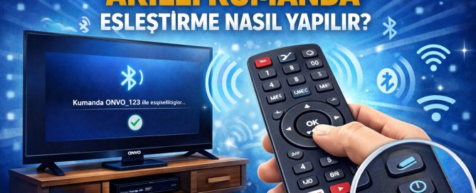 Onvo TV Akıllı Kumanda Eşleştirme Nasıl Yapılır sorunu çözümü