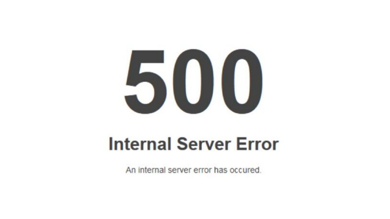 500 Dahili Sunucu Hatasını Nasıl Düzeltilir
