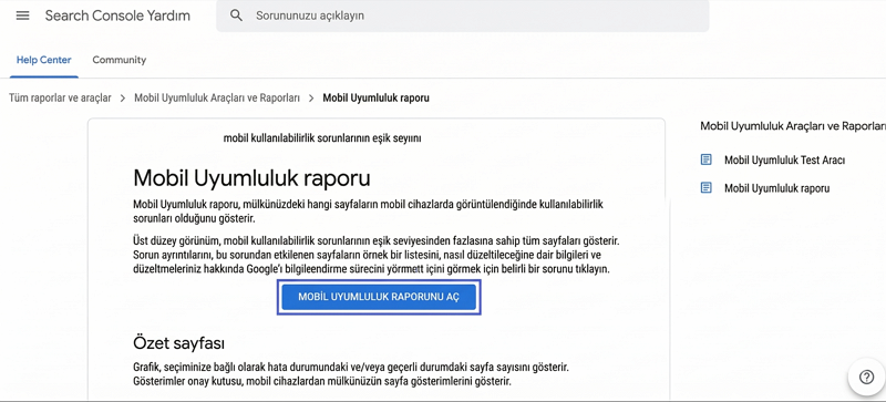 Tıklanabilir Öğeler Birbirine Çok Yakın