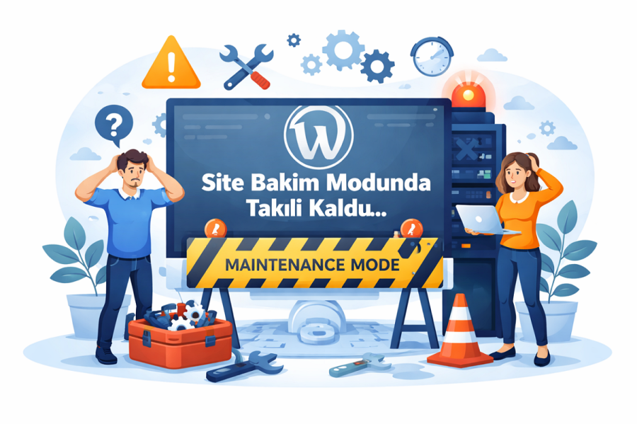 WordPress Bakım Modunda Takılı Kalması Sorunu